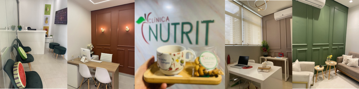 Recepção da Clínica Nutrit em Águas Claras